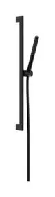 Hansgrohe-HG-Pulsify-S-Brauseset-100-1jet-EcoSmart-mit-Brausestange-65-cm-Mattschwarz-24373670 gallery number 1
